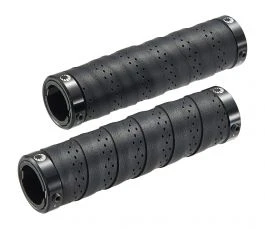 Håndtag Visegrip Med Sort Styrbånd Og Alu Ender - Bike Attitude