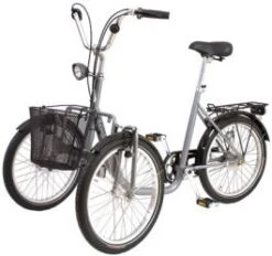 Monark 3-hjulet Voksen, 3 Gear Grå