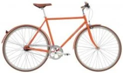 Raleigh Kent Herrecykel - Orange - 7 Gear- 56 Cm.
