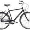Raleigh Shopping Alu Herrecykel - 7 Gear - Sort - 60 Cm -Winther Butik raleigh shopping alu sort herre