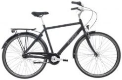 Raleigh Shopping Alu Herrecykel - 7 Gear - Sort - 60 Cm