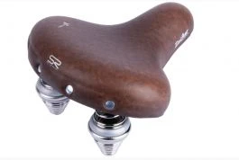 Cykelsadel Blød - Brun - Fra Selle Royal 3 Cykelsadel Blød - Brun - Fra Selle Royal